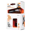 Zestaw lampek rowerowych AXA COMPACTLINE 20 lux / 1 LED USB Podgląd zdjęcia produktu 2