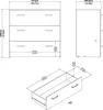 Tvilum Commode Space 70421 blanc Voir les images du produit 3