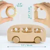 Autobus giocattolo Ulanik con personaggi incolori Anteprima dell’immagine prodotto 3