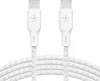 Belkin geflochtenes USB-C/USB-C Kabel 100W 3m weiß  Náhľad obrázku produktu 1