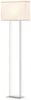 HOMCOM LED staande lamp met linnen lampenkap, 3 Productafbeelding-voorbeeld 1