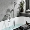 Badewannenarmatur mit Handbrause, Mischbatterie Badewanne Produktbild-Vorschau 2