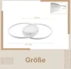 ZMH LED Deckenleuchte Weiß Dimmbar mit Fernbedienung 48 W Produktbild-Vorschau 7