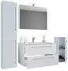 5 parti Set | 1 lavabo con due cassetti, 1 armadio a Anteprima dell’immagine prodotto 1