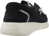 Hey Dude Wendy Comf Suede Crochet Czarny Podgląd zdjęcia produktu 3