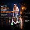 Hulajnoga dla dzieci z hamulcem ręcznym, oświetleniem LED, Podgląd zdjęcia produktu 2