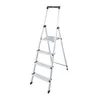 KRAUSE Stehleiter MONTO Solidy alu 4 Stufen, H: 160,0 cm Produktbild-Vorschau 1