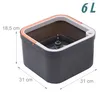 Set di mocio e secchio Relaxdays, secchio da 6 litri con Anteprima dell’immagine prodotto 4
