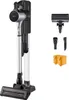 A cordless vacuum cleaner and its accessories are displayed against a white background. Náhled obrázku produktu