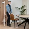 Bronx71 Esszimmerstuhl Leder Barrel anthrazit Produktbild-Vorschau 3