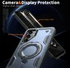 A close-up promotional image of a phone case with a ring stand. Náhled obrázku produktu