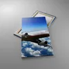 Bild auf Leinwand - Leinwandbild - Passagier Flugzeug Produktbild-Vorschau 2