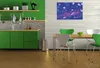 Wallario Poster - Blaue Kreise mit pink - harmonisches Produktbild-Vorschau 3