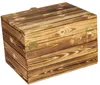 Holzkiste Erika geflammt mit Deckel und Hanfkordel Produktbild-Vorschau 5