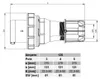 CEE-Adapterleitung, Starkstrom-Adapter Stecker 125A auf Produktbild-Vorschau 9