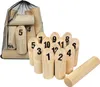 UISEBRT Kubb Outdoor Lawn Chess Throwing Game Swedish Chess Náhled obrázku produktu 1