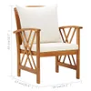 5-tlg. Garten-Lounge-Set mit Auflagen Massivholz Akazie Produktbild-Vorschau 10