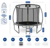 Aga SPORT EXCLUSIVE Trampolin 305 cm 10 ft Grau, Produktbild-Vorschau 4