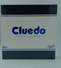 The image shows the front of a Cluedo Premium Collection board game box. Produktbild-Vorschau