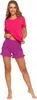 MORAJ Damen Schlafanzug Kurzarm Shorts Zweiteilig Baumwolle Produktbild-Vorschau 5