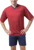 set pigiama uomo hajo - shorty, manica corta, clima-luce, Anteprima dell’immagine prodotto 4