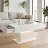 HOMCOM Stolik do salonu z oświetleniem LED, do salonu, Podgląd zdjęcia produktu 7