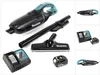 Makita DCL 182 RT1 B Akku Staubsauger 18 V Schwarz + 1x Produktbild-Vorschau 1