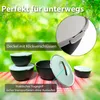 BigDean Salatschüssel Set groß mit Deckel, Schüssel 4 Produktbild-Vorschau 5