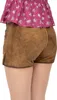 Lederhose DALIA mit leichtem Material und kurzem Schnitt Produktbild-Vorschau 4