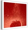 Leinwandbild tomate unter einem wasserstrahl 30x30 cm Feeby Produktbild-Vorschau 1