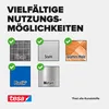 Tesa páska s háčikom a slučkou 2,5 m x 20 mm on&off čierna Náhľad obrázku produktu 9
