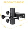 Sonnenschirmhalter Balkon Geländer, Einstellbar Ø23–38mm, Produktbild-Vorschau 6