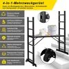 ISOISL Aluminium Klappgerüst Schwarz 6 Stufen, Produktbild-Vorschau 8