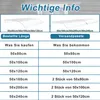 YZNAHRE Vordach für Haustür 80x50 cm Überdachung Haustür Produktbild-Vorschau 3