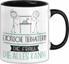 Exotische Tierhalterin Geschenk Tasse Becher Die Frau Die Produktbild-Vorschau 1