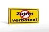 Holzschild  Hinweis Zutritt verboten, 27 x 10 cm, Produktbild-Vorschau 1