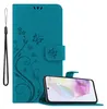 Cadorabo kryt pro Samsung Galaxy A35 v barvě FLORAL BLUE Náhled obrázku produktu 1