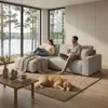 Ecksofa mit Schlaffunktion, Liegefläche von 244 x 140 cm,Breite: 290 cm, 
Höhe: 86 cm 
Tiefe: 185 cm