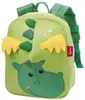 sigikid Rucksack Drache in grün/gelb, Maße: 24x22x10 cm; Produktbild-Vorschau 4
