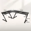 Huzaro Hero 7.0 | L-förmiger Eckschreibtisch Gamingtisch Produktbild-Vorschau 5