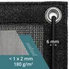 Relaxdays, sieť na upevňovanie nákladu, 2x3 m, jemná Náhľad obrázku produktu 4