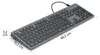 Hama USB-Tastatur CK-400, kabelgebunden, Schwarz, QWERTZ Produktbild-Vorschau 6