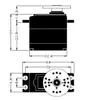 Hitec HS-225MG Servo mit Metall-Getriebe und Kugellager, 5 Produktbild-Vorschau 3