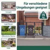 KOMFOTTEU Mülltonnenbox 3er, Outdoor Mülltonnenhaus für 3X Produktbild-Vorschau 4