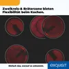 Exquisit Einbauherdset EHE285-HBZ-020-Set schwarz | 75 l Produktbild-Vorschau 8
