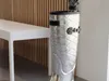 Stojak na parasole FineBuy, aluminium, srebrny, 44 cm, w Podgląd zdjęcia produktu 4