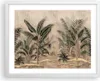 Gerahmtes Poster - Weißer Rahmen - Wald Blatt Baum - 50x40 Produktbild-Vorschau 1