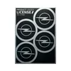 Sticker-Set Laufradabdeckung Opel, 4 Logos Durchmesser 48 Produktbild-Vorschau 1