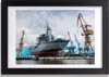 Bild 30x20 MDF-Rahmen, Wandkunst Shipyard Schiff Produktbild-Vorschau 1