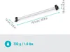 Gardena 3509-20, Wand-montiert, 4 Haken, Schwarz, Silber, Produktbild-Vorschau 12